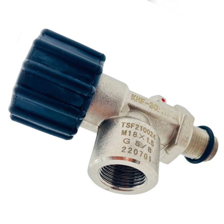 Válvula de cilindro de aparelho respiratório de ar KHF-30 SCBA para bombeiro