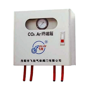 Caixa terminal de gás CO2 Ar para soldagem de corte de metal